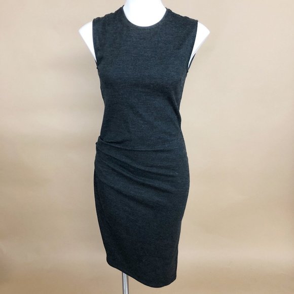 Aritzia Dresses & Skirts - The Group Babaton Notley Wool Ruched Dress S